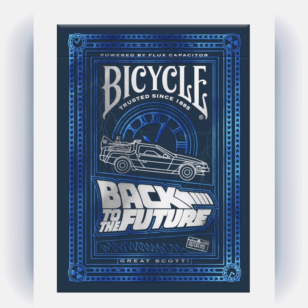 Bicycle Back To The Future Playing Cards